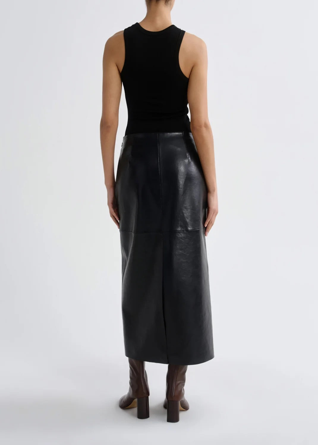 AGOLDE - Women -Detox Hikson Skirt (Recycled Leather)