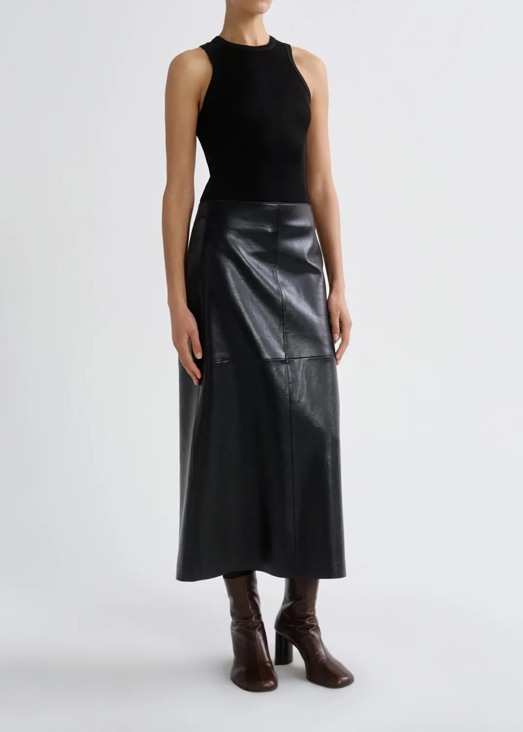 AGOLDE - Women -Detox Hikson Skirt (Recycled Leather)