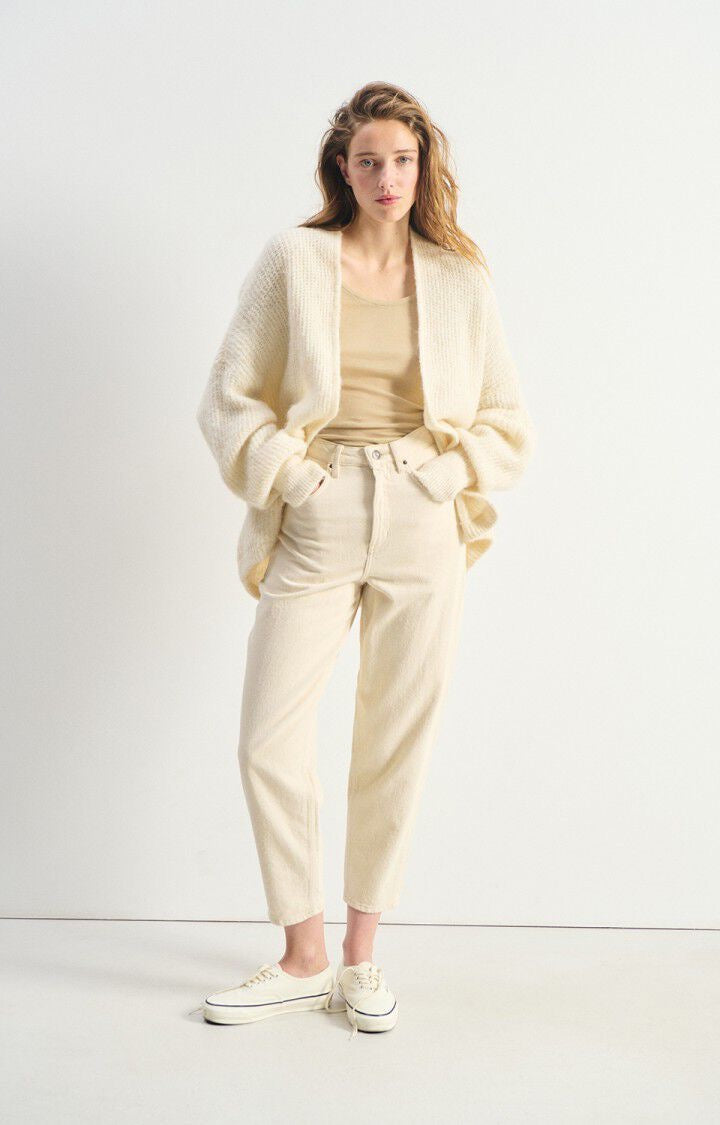 American Vintage - women - Melange Pearl East Open Cardigan