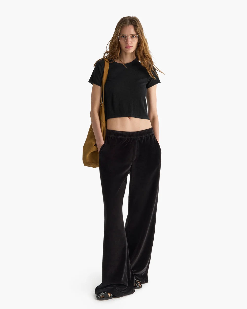 ATM - Women - Black Cashmere Pre-School Boy Tee
