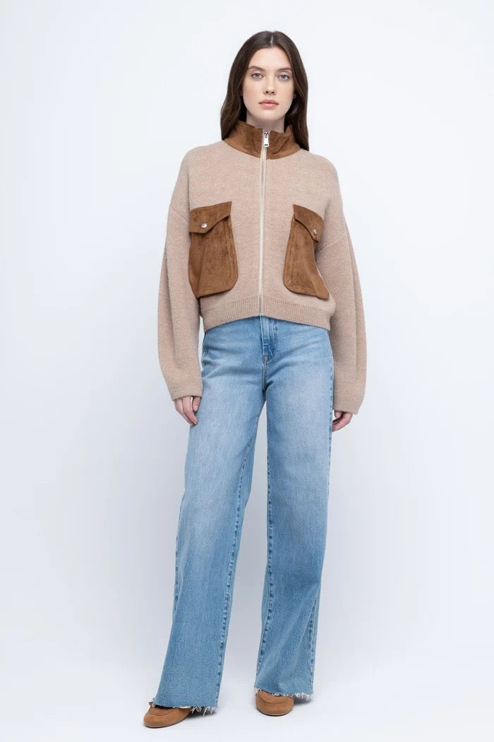 Blank NYC - Women - Camel Combo Latte Later Jacket