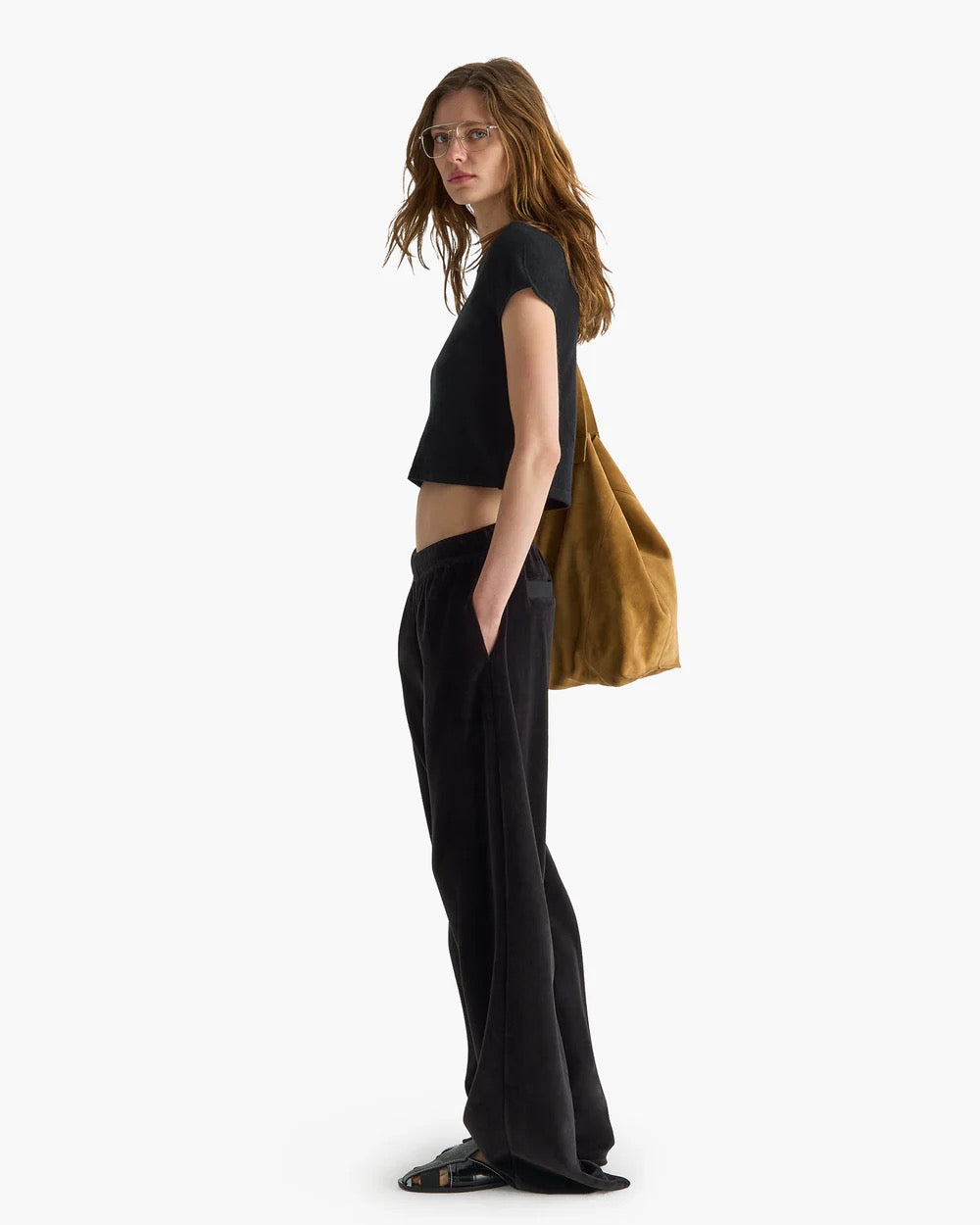 ATM - Women - Black Cashmere Pre-School Boy Tee