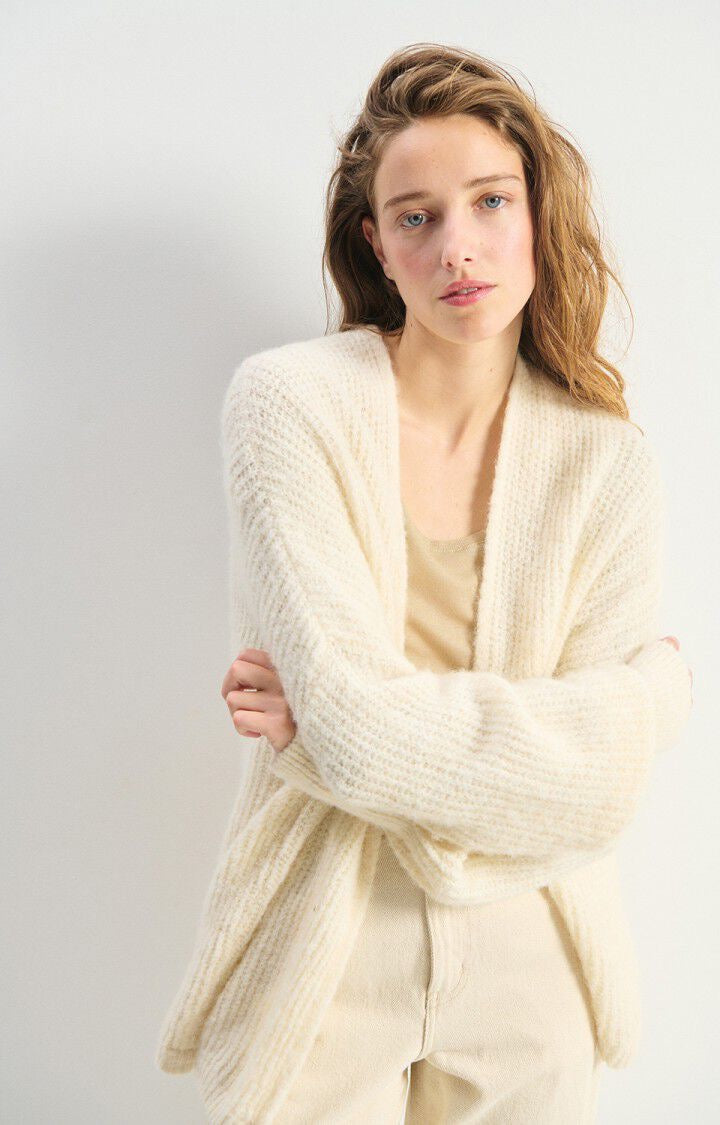 American Vintage - women - Melange Pearl East Open Cardigan