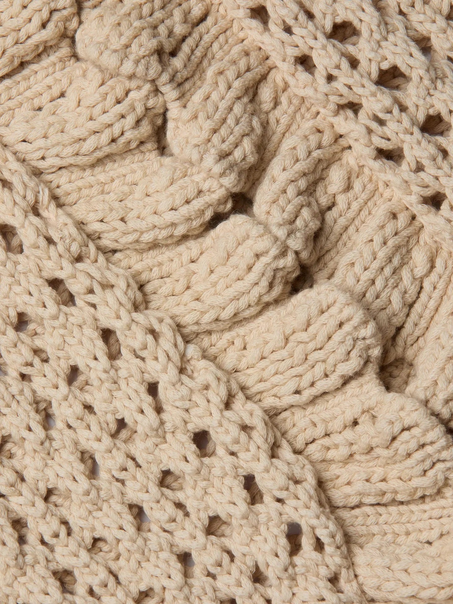 L'AGENCE - Women - Sand Dune Solaris Crocheted Cardigan