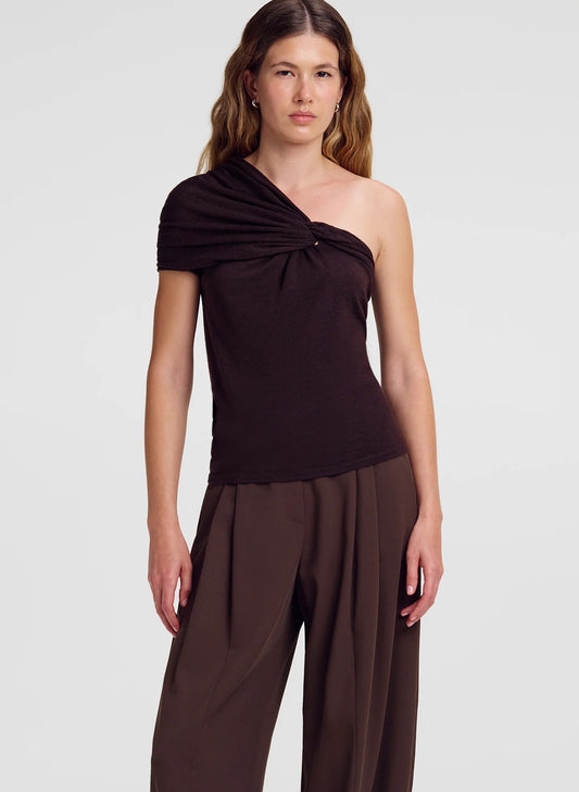 ALC - Women - Ganache Kaylee Fine Merino One Shoulder Top