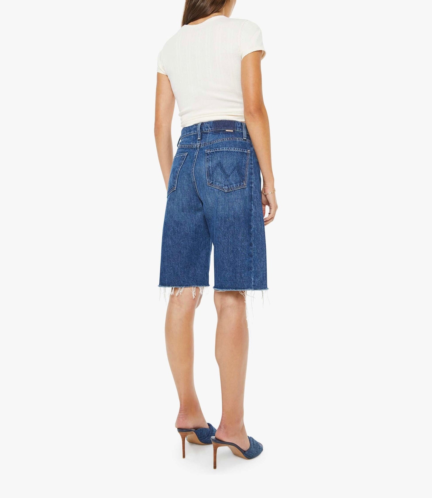 MOTHER - Women - Did You Bring Me Anything ? Half-Pipe Bermuda Fray