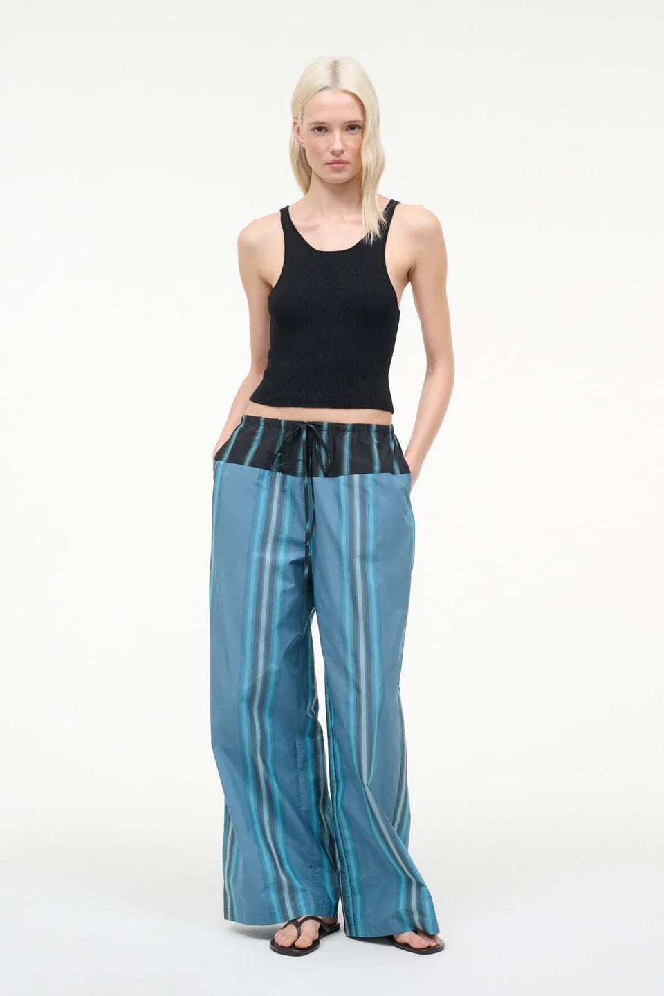 Staud - Women - Marina Stripe Mulit Mateo Pant