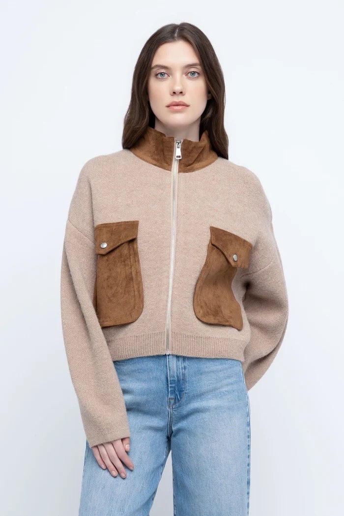Blank NYC - Women - Camel Combo Latte Later Jacket