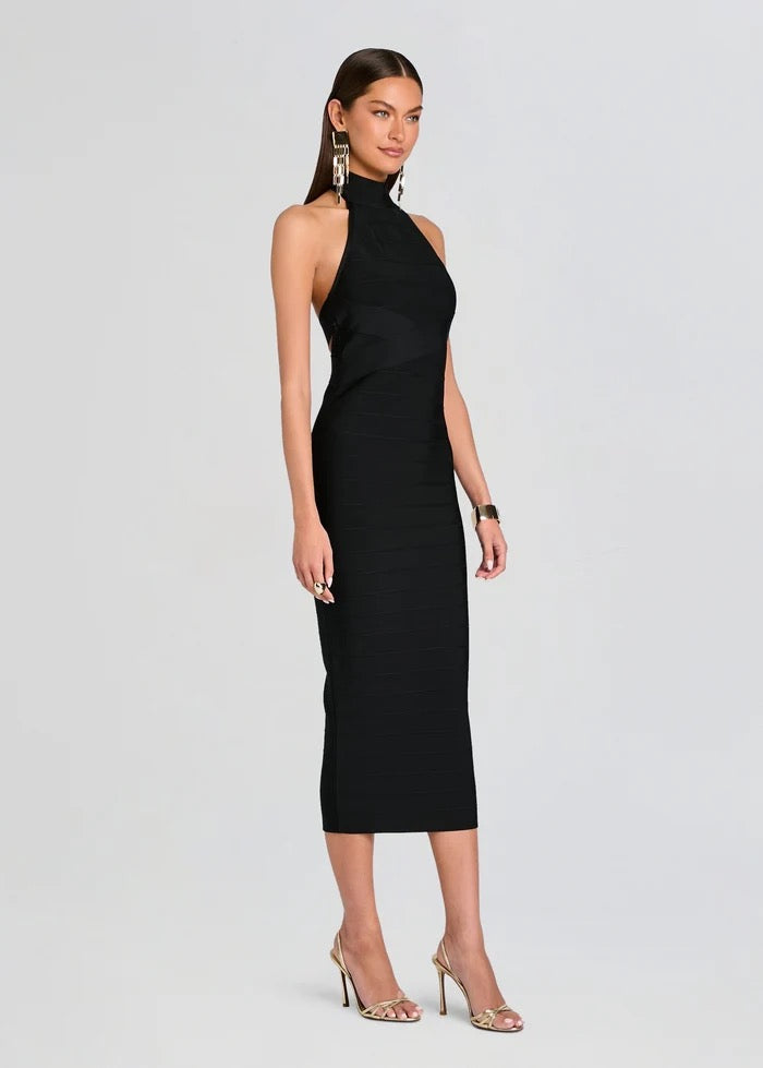 Retrofete - Women - Black Runa Bandage Knit Dress
