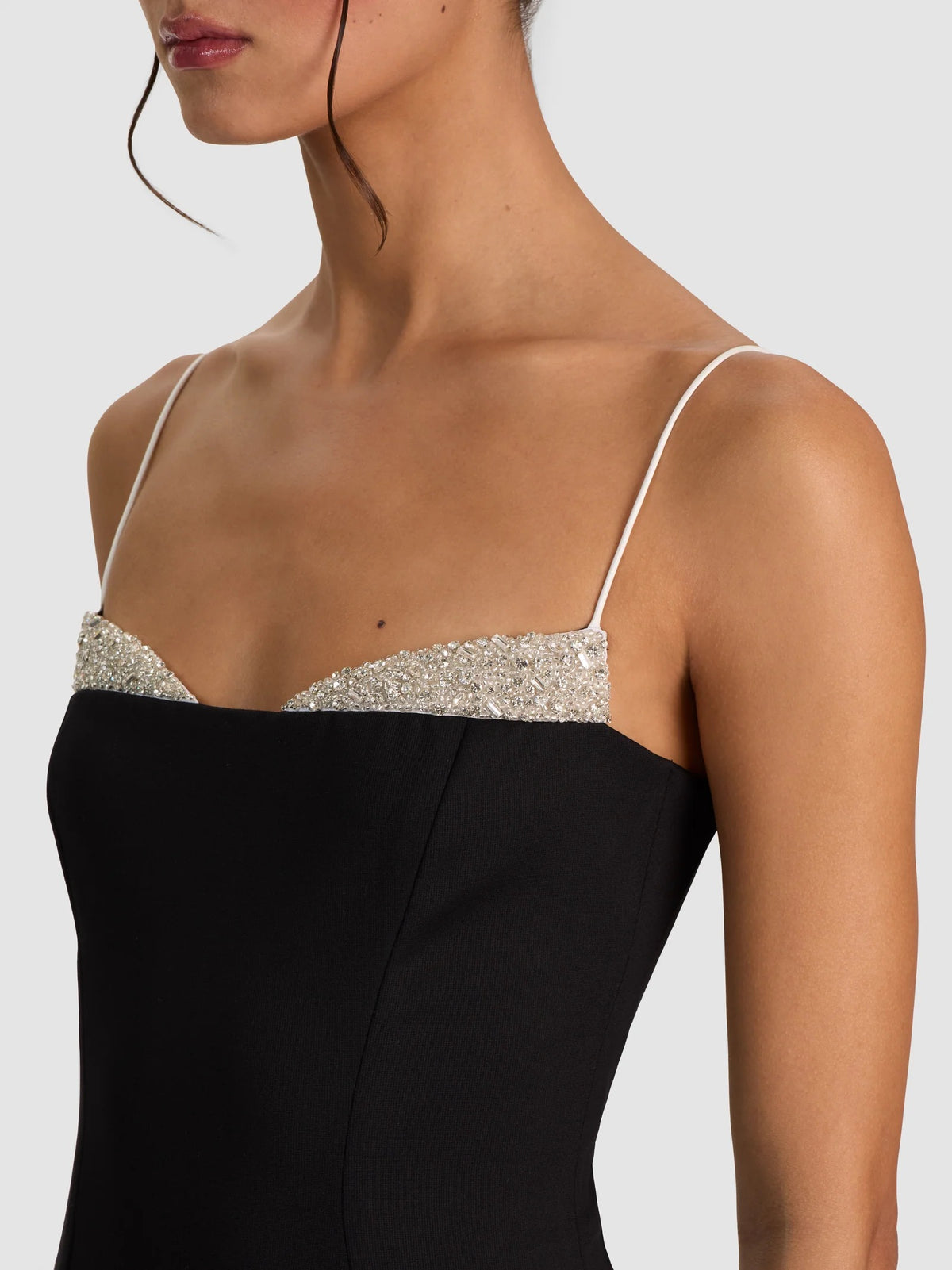 Alice + Olivia - Women - Black Hallie Embellished Maxi Dress