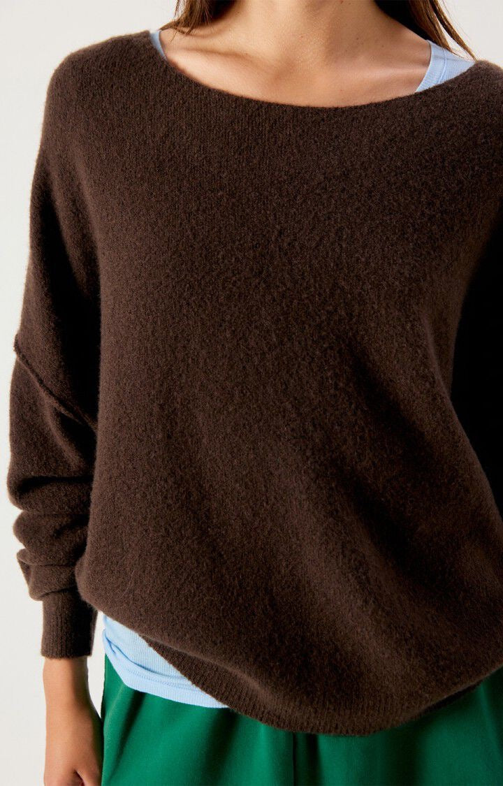American Vintage - women - Melange Brown Damsville Sweater