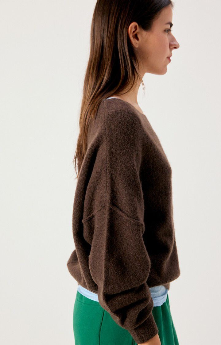 American Vintage - women - Melange Brown Damsville Sweater
