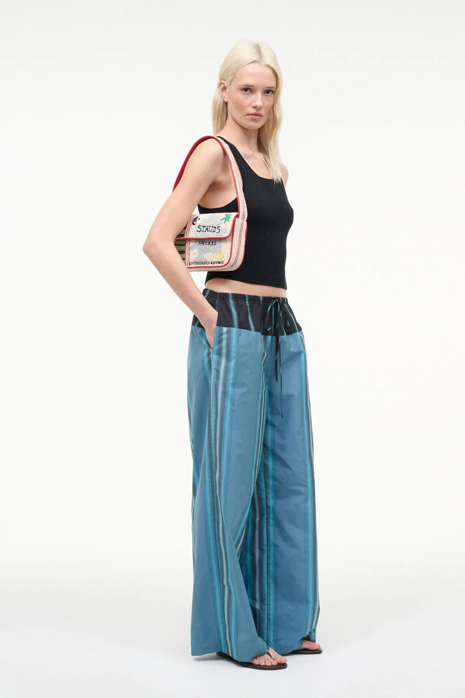 Staud - Women - Marina Stripe Mulit Mateo Pant