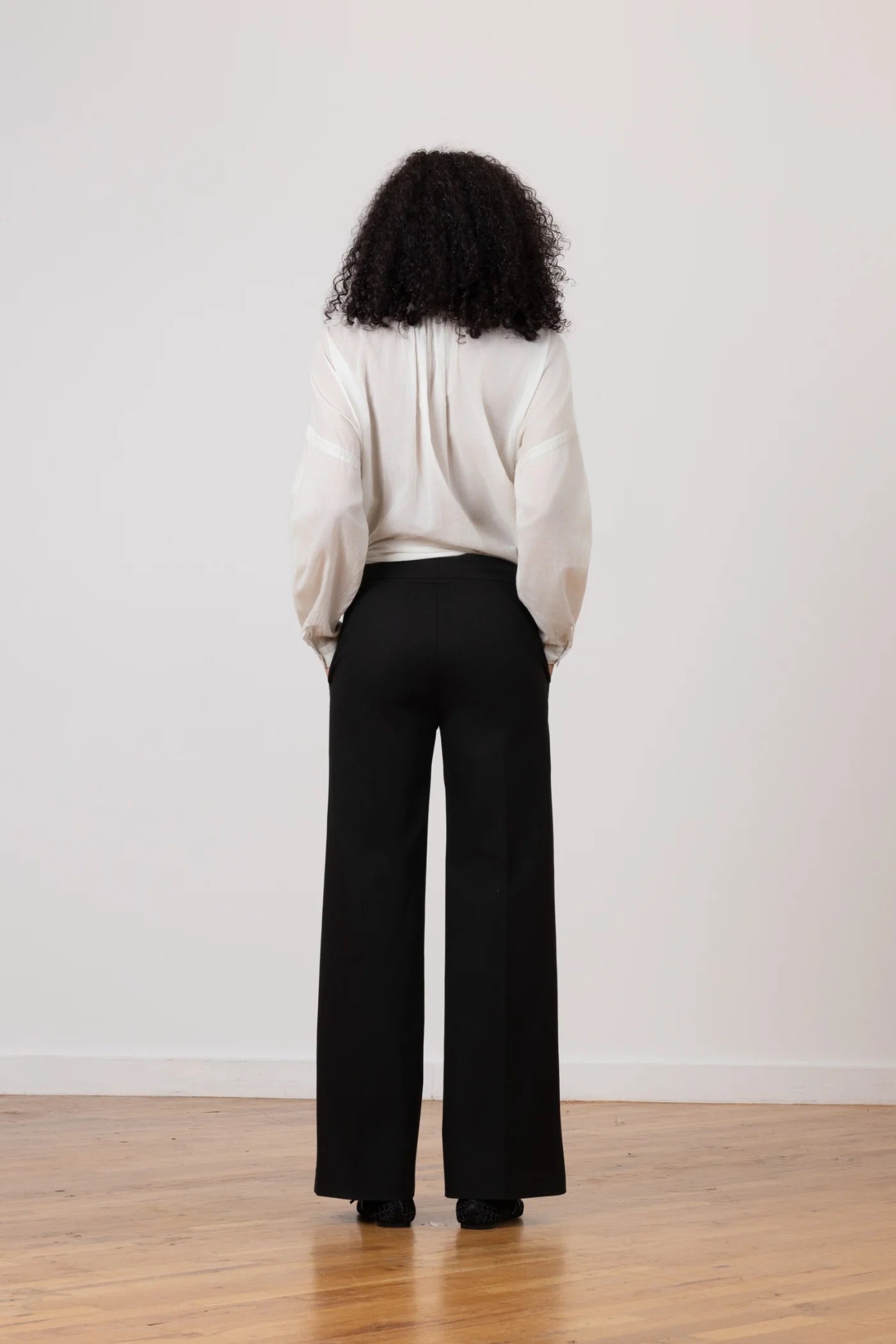 Avenue Montaigne - Women - Black Carla Cotton Stretch Pant