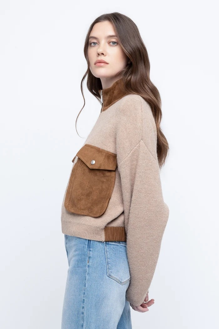 Blank NYC - Women - Camel Combo Latte Later Jacket