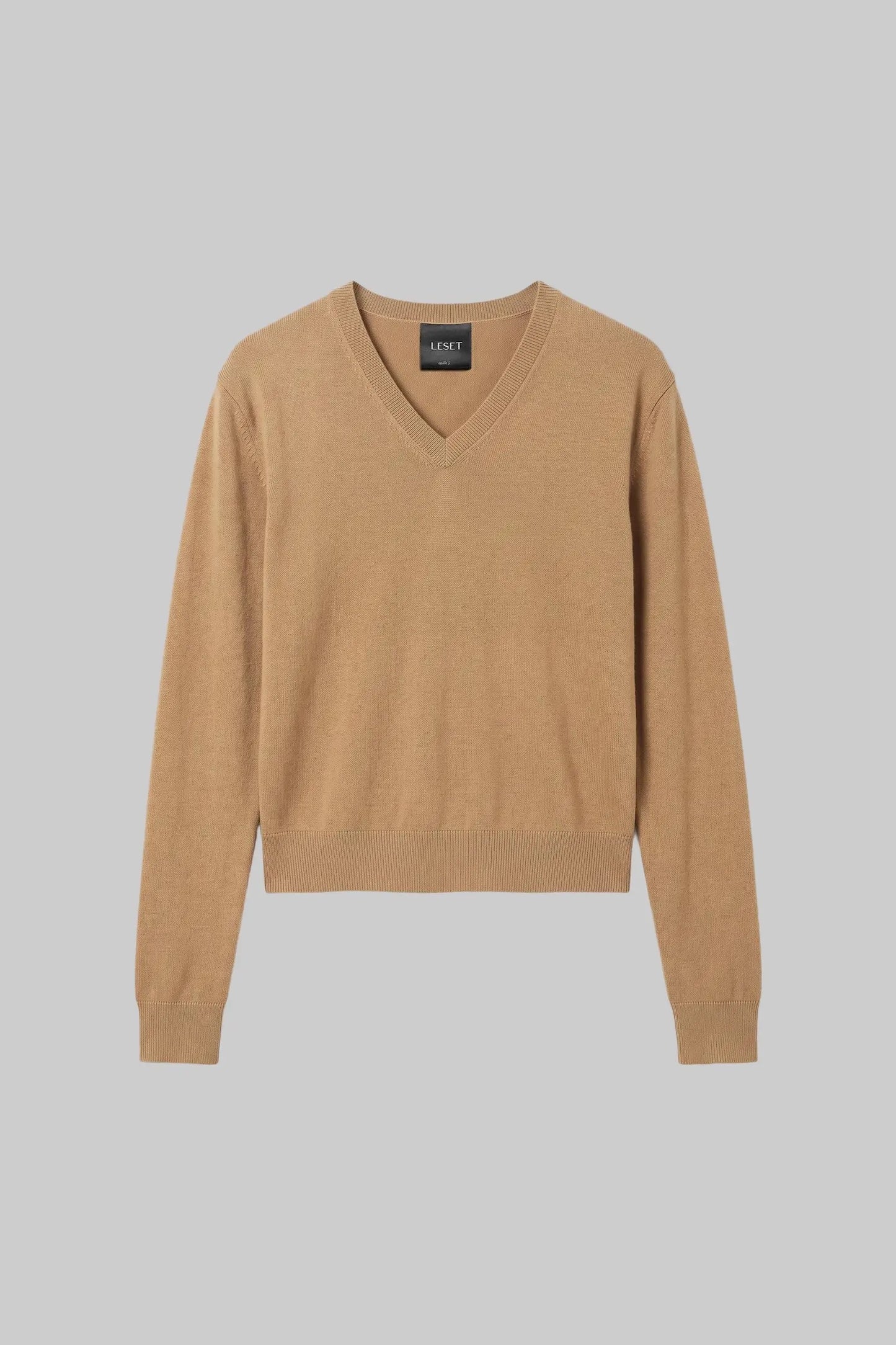 Leset - Women - Camel James V Neck