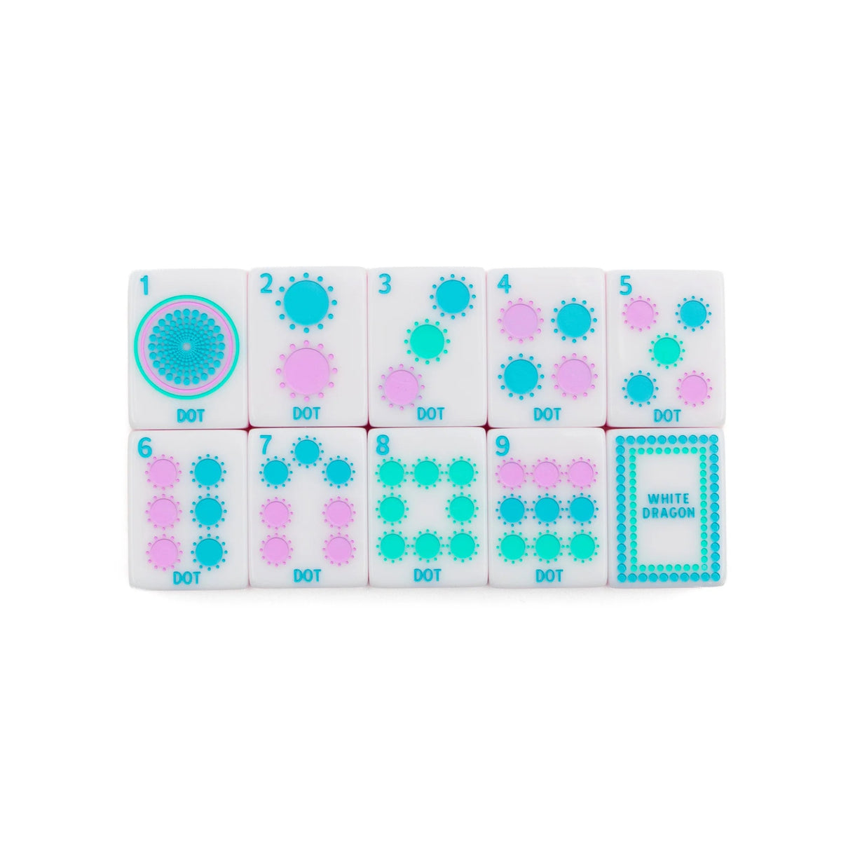 My Fair Mahjong -  Sorbet Pink Crystal Confetti Mahjong Set
