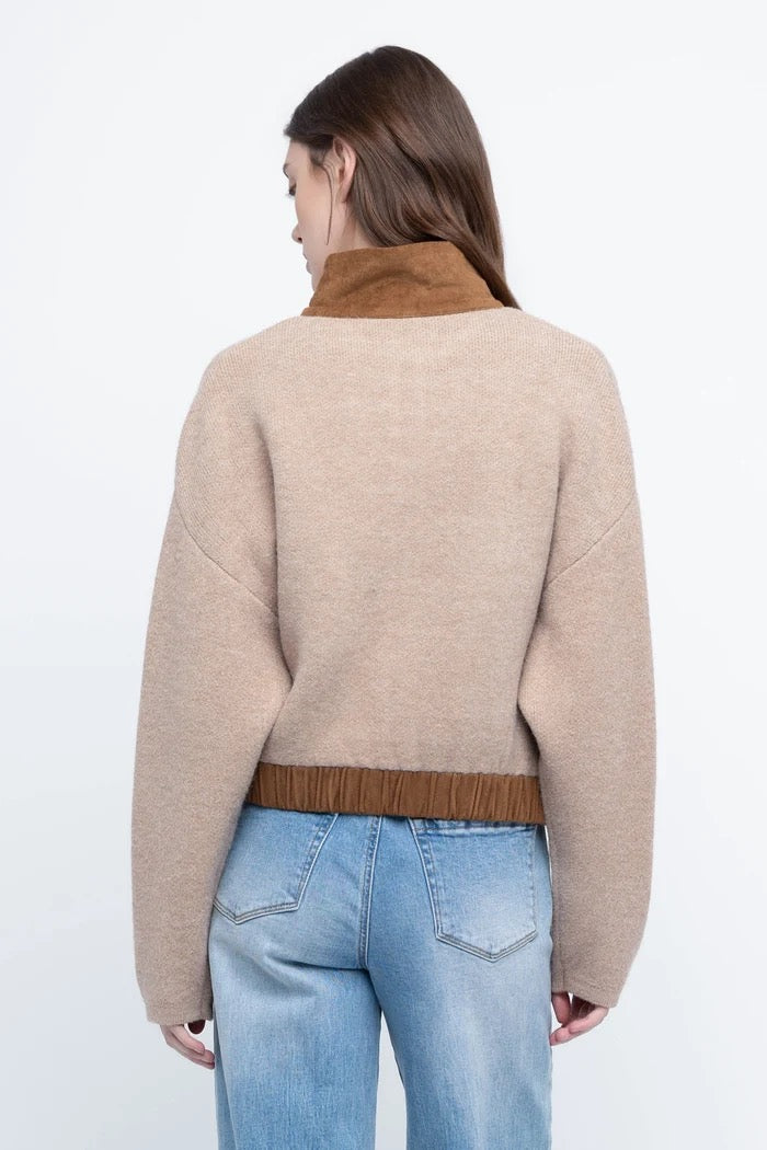 Blank NYC - Women - Camel Combo Latte Later Jacket
