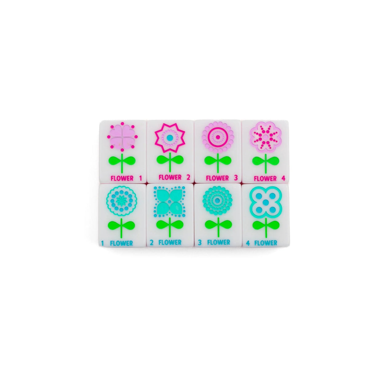 My Fair Mahjong -  Sorbet Pink Crystal Confetti Mahjong Set