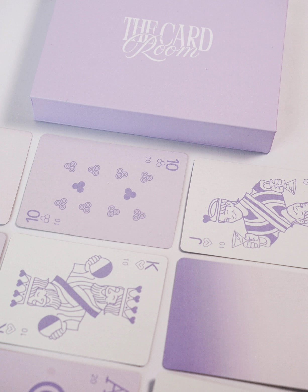 The Card Room - Purple Ombre Canasta Cards with Points