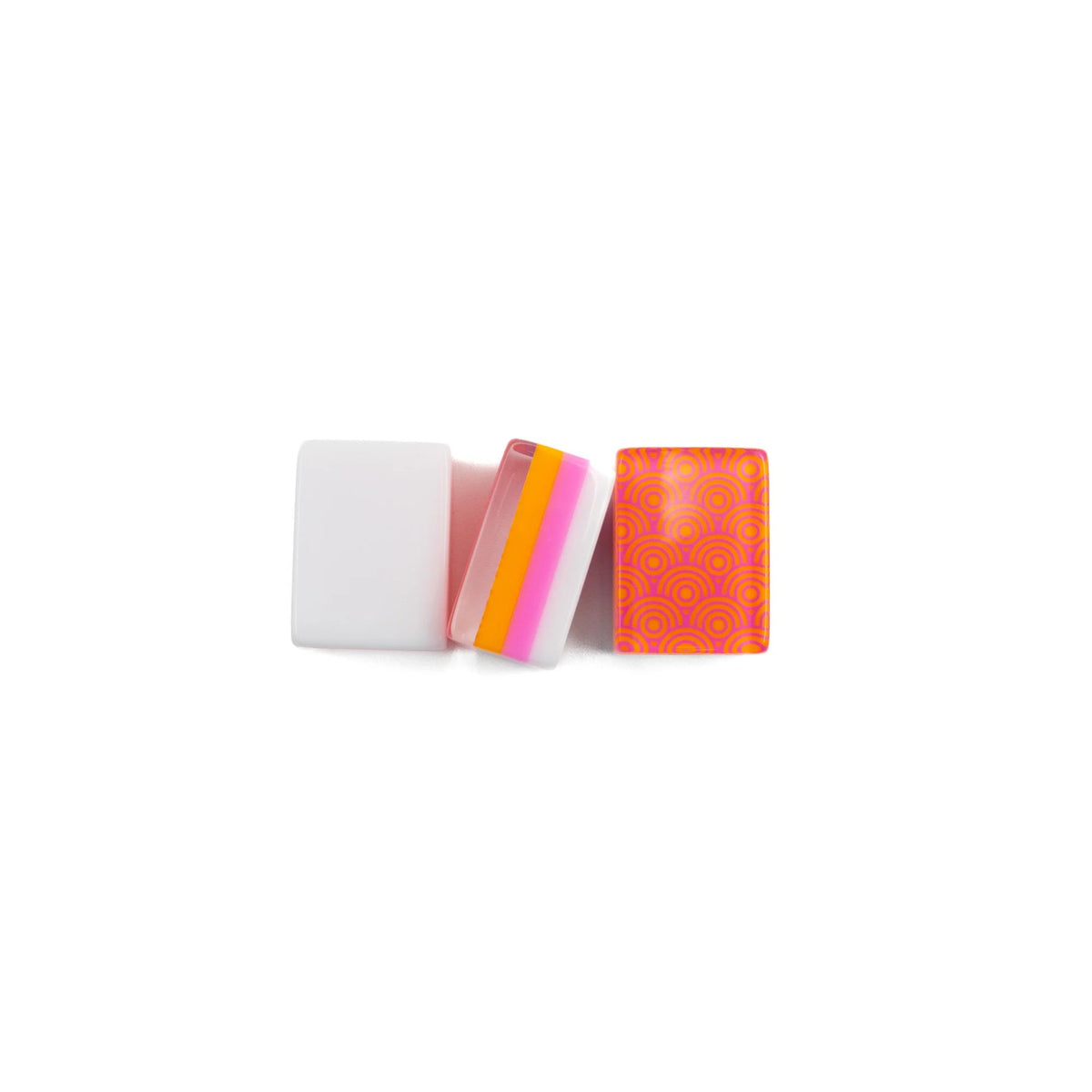 My Fair Mahjong -  Sorbet Pink Crystal Confetti Mahjong Set