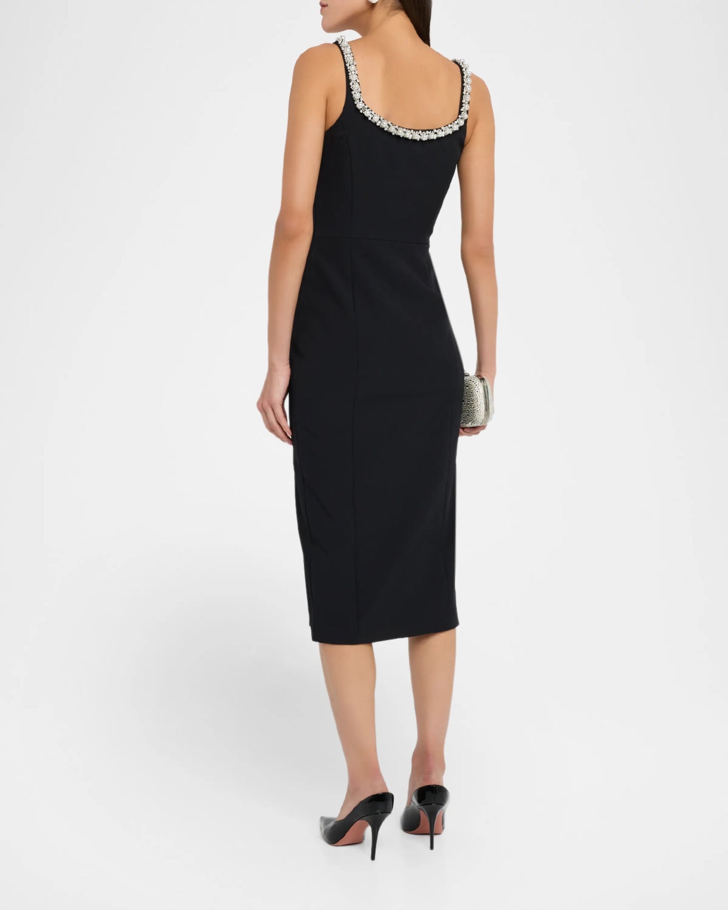 Gen Love Prague PearlAnd Crystal Embellished Dress
