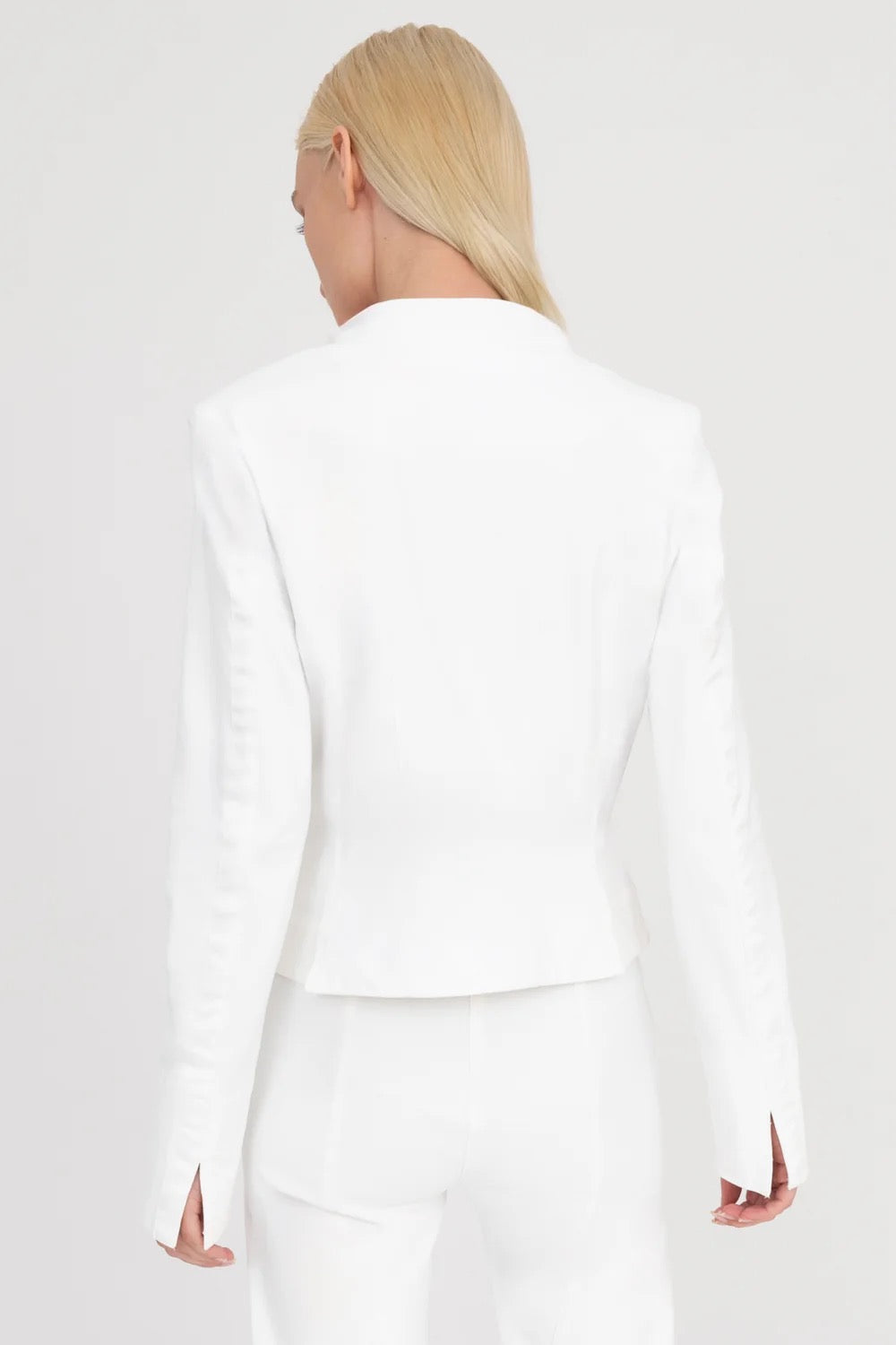 Elaine Kim - Women - White Darian Tech Moto Jacket