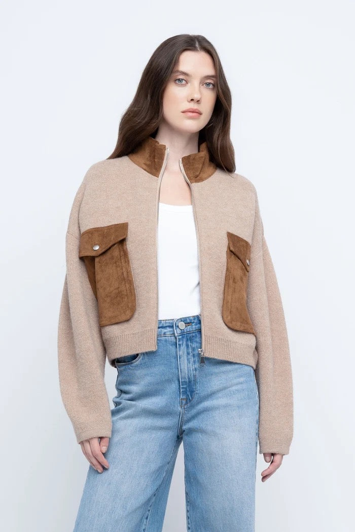 Blank NYC - Women - Camel Combo Latte Later Jacket