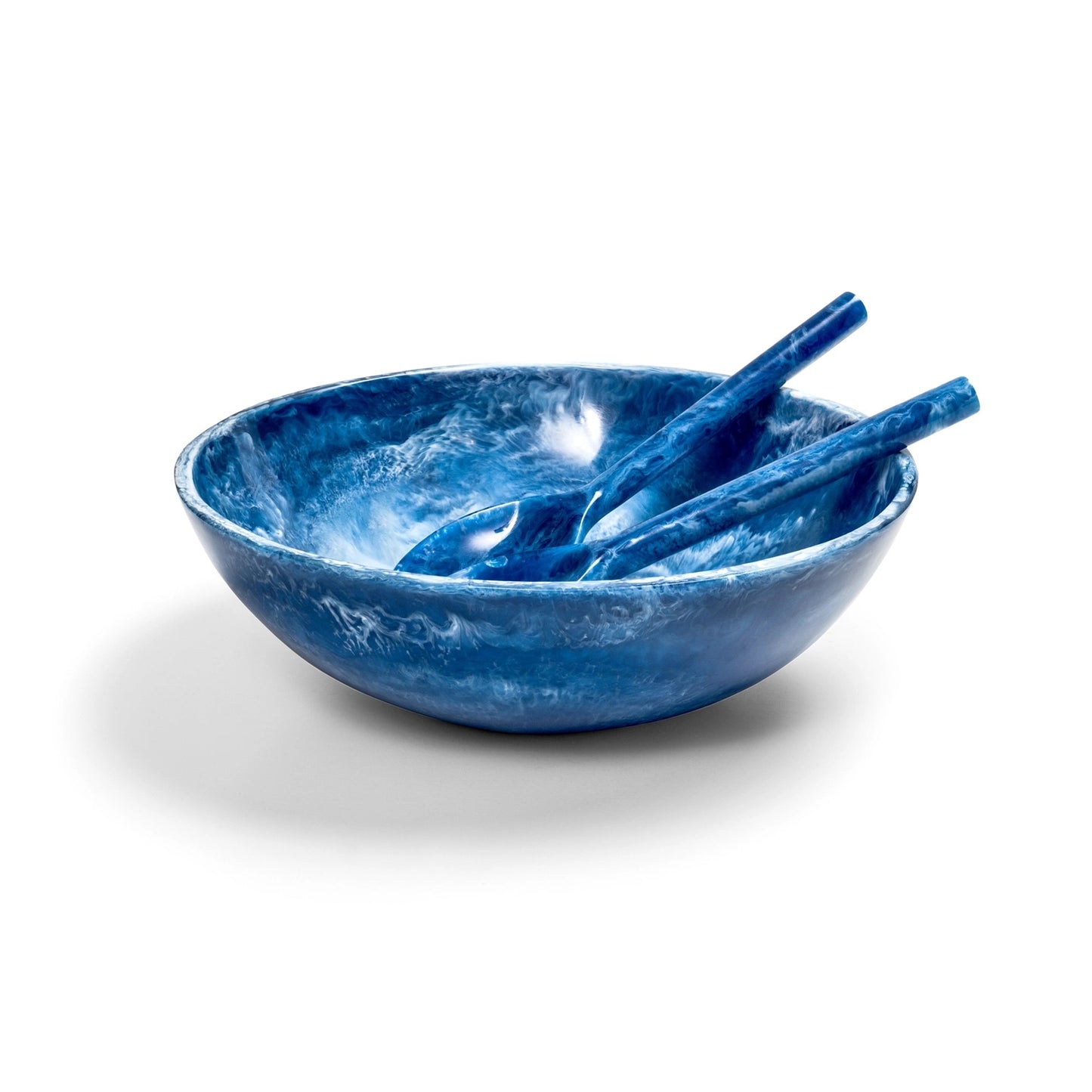 Inspired Generation - Blue Swirl  EveryWare Resin Bowl