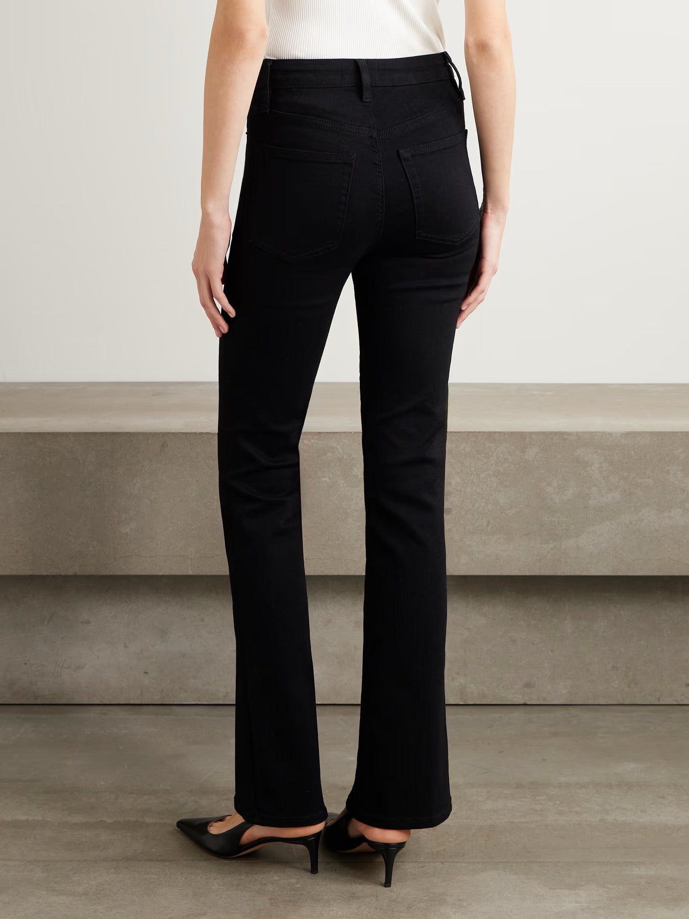 Frame -Women-Black- Reboot Jean