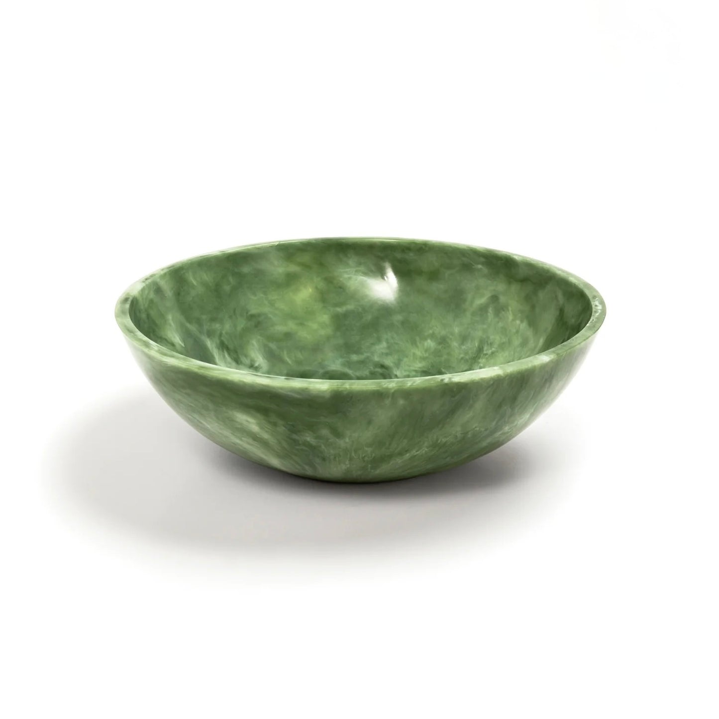 Inspired Generation - Green Swirl  EveryWare Resin Bowl