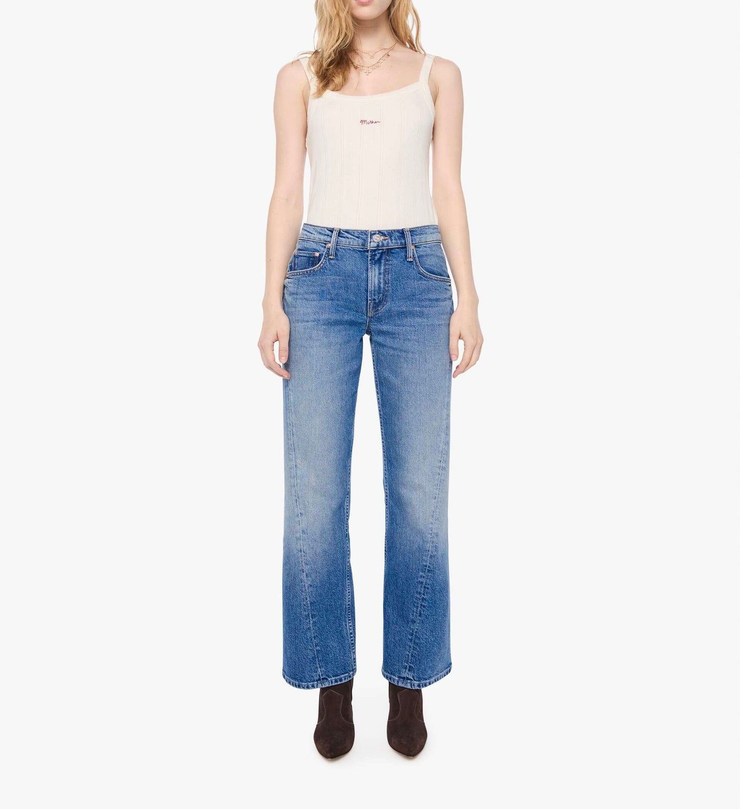 Mother - Women - Just An Animal Lil Bookie Twist Skimp Jean