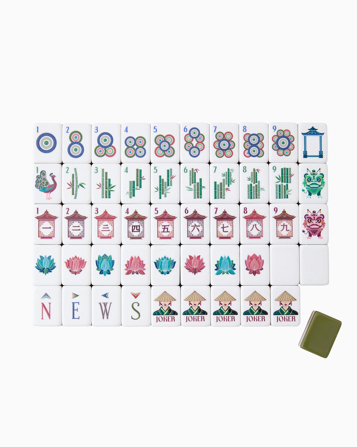 Oh My Mahjong Drake Mahjong Tiles