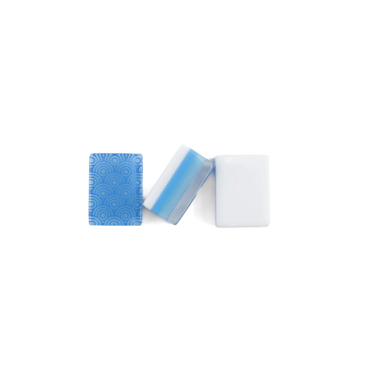 My Fair Mahjong -  Calm Blue Crystal Confetti Mahjong Set