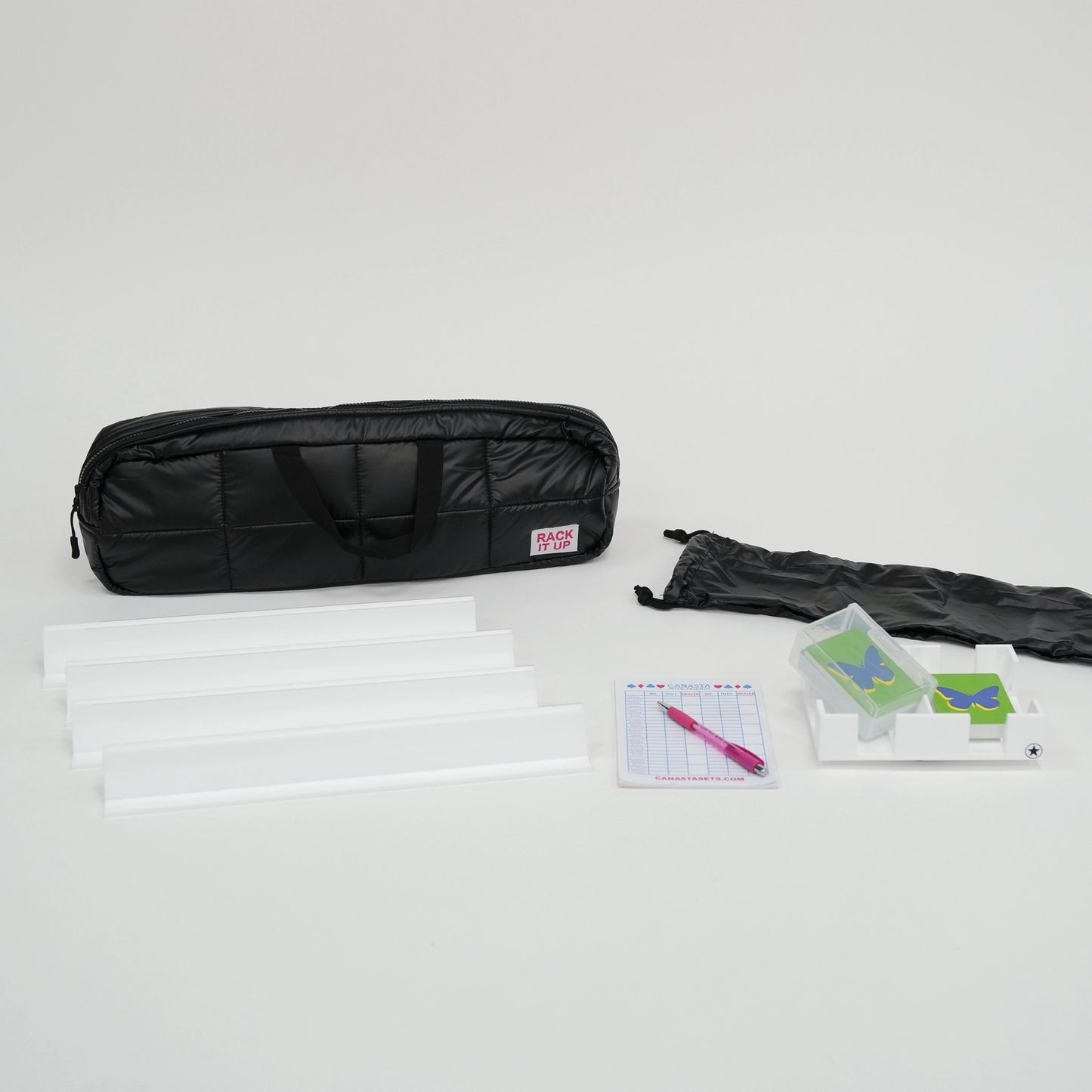 Black Canasta Rack it Up Bag
