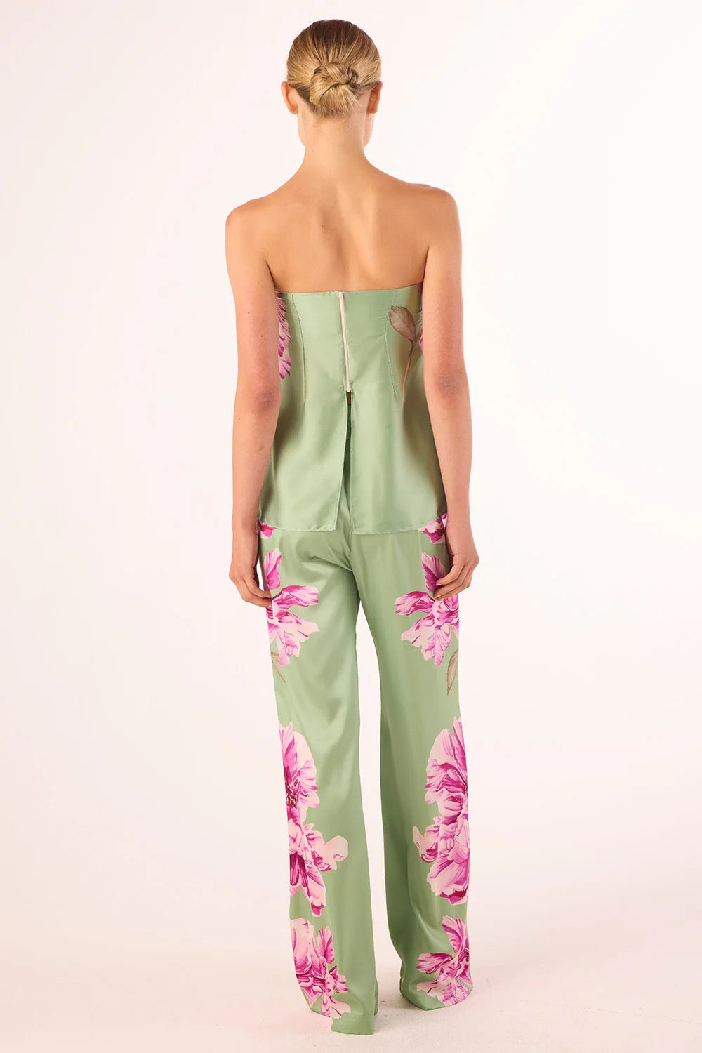 Misa - Women - Pistachio Peony Yassi Top