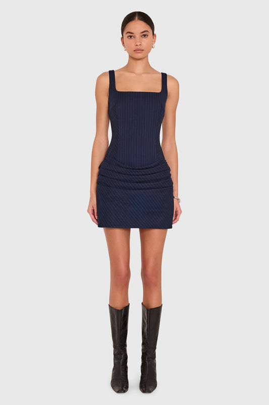 Amanda Uprichard - Women - Navy Annabella Dress