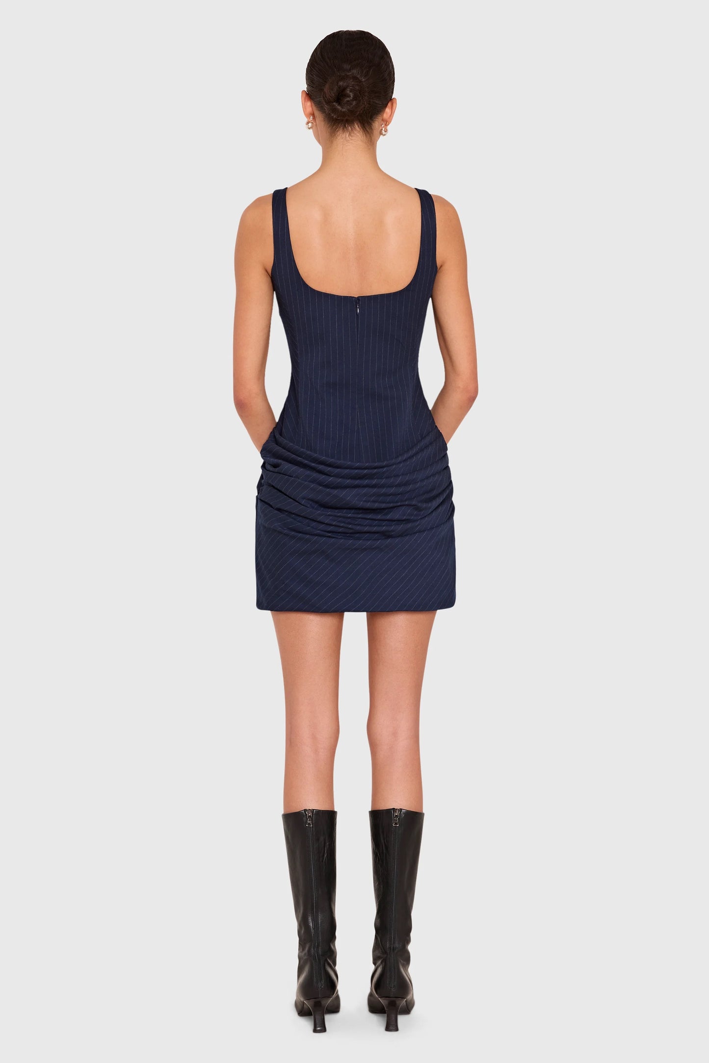 Amanda Uprichard - Women - Navy Annabella Dress