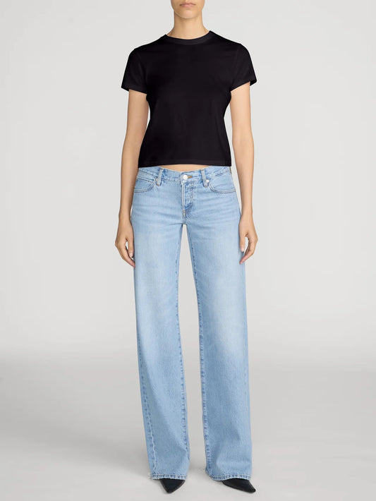 Frame - Women - Dodger Offset Hem The Gray Jean