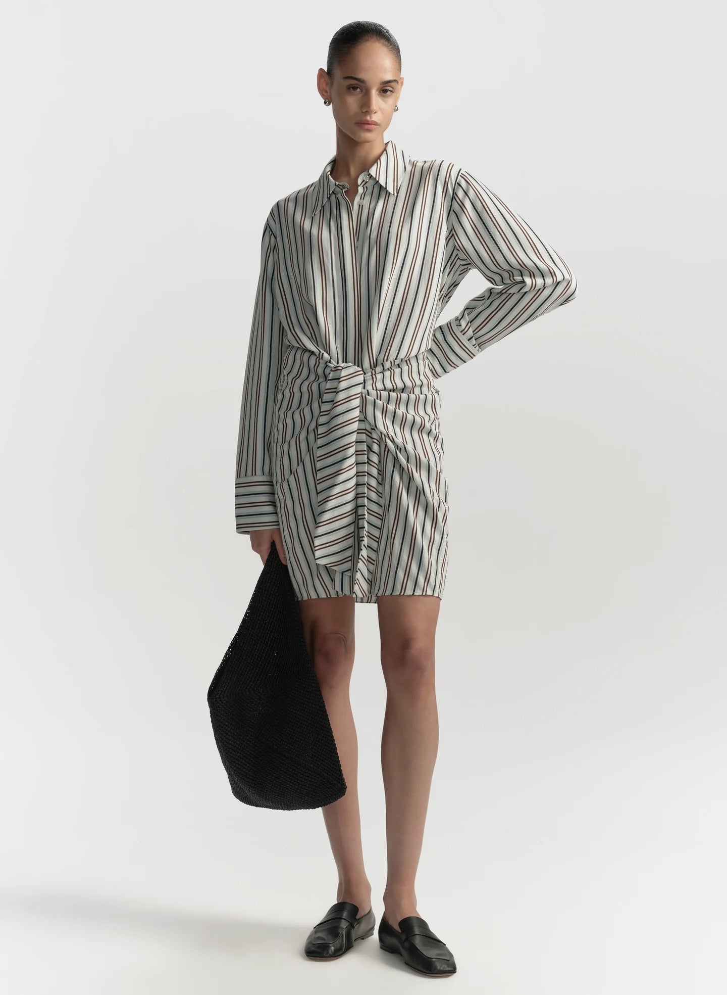 ALC  - Women - Ice Mint/Ganache Mia Dress