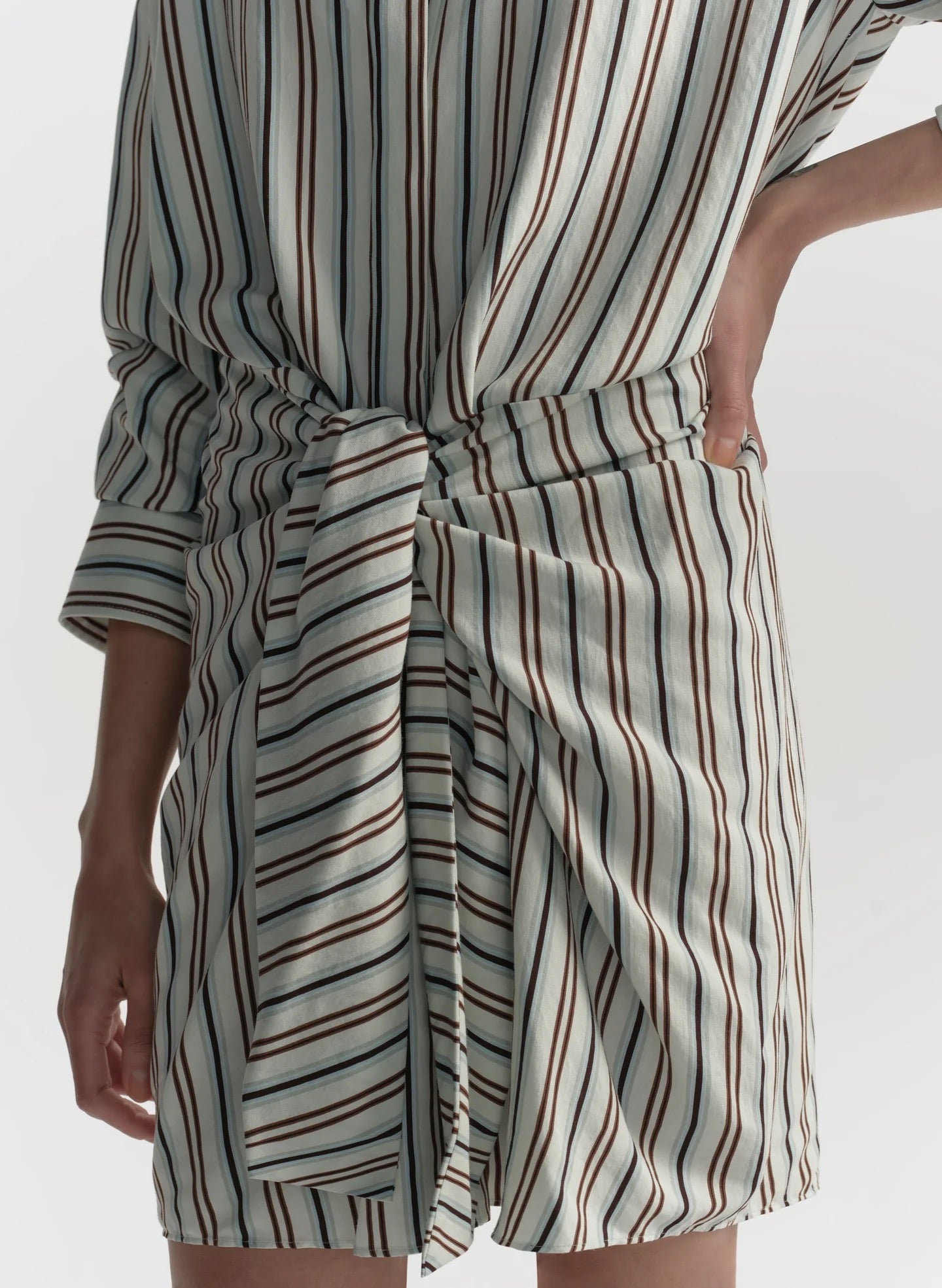 ALC  - Women - Ice Mint/Ganache Mia Dress