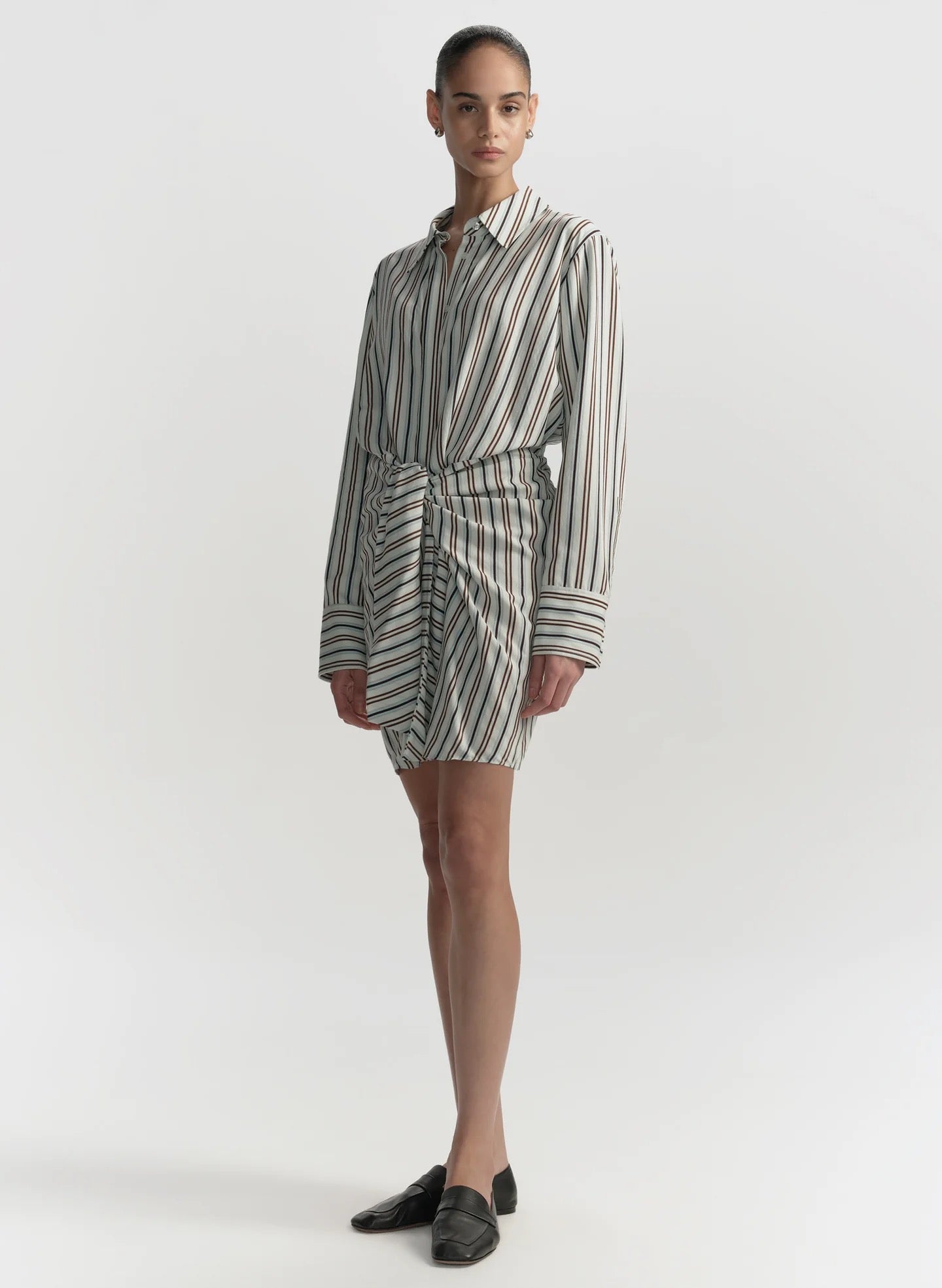ALC  - Women - Ice Mint/Ganache Mia Dress