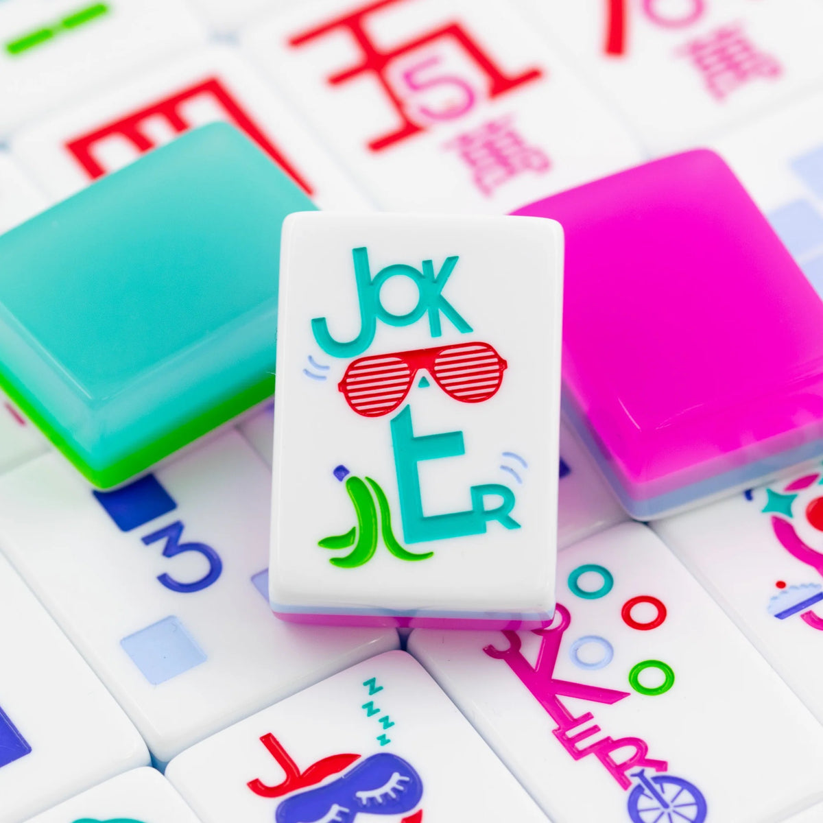 My Fair Mahjong -  Cotton Candy Pink The Play Series GRAND Mahjong With Something To Say