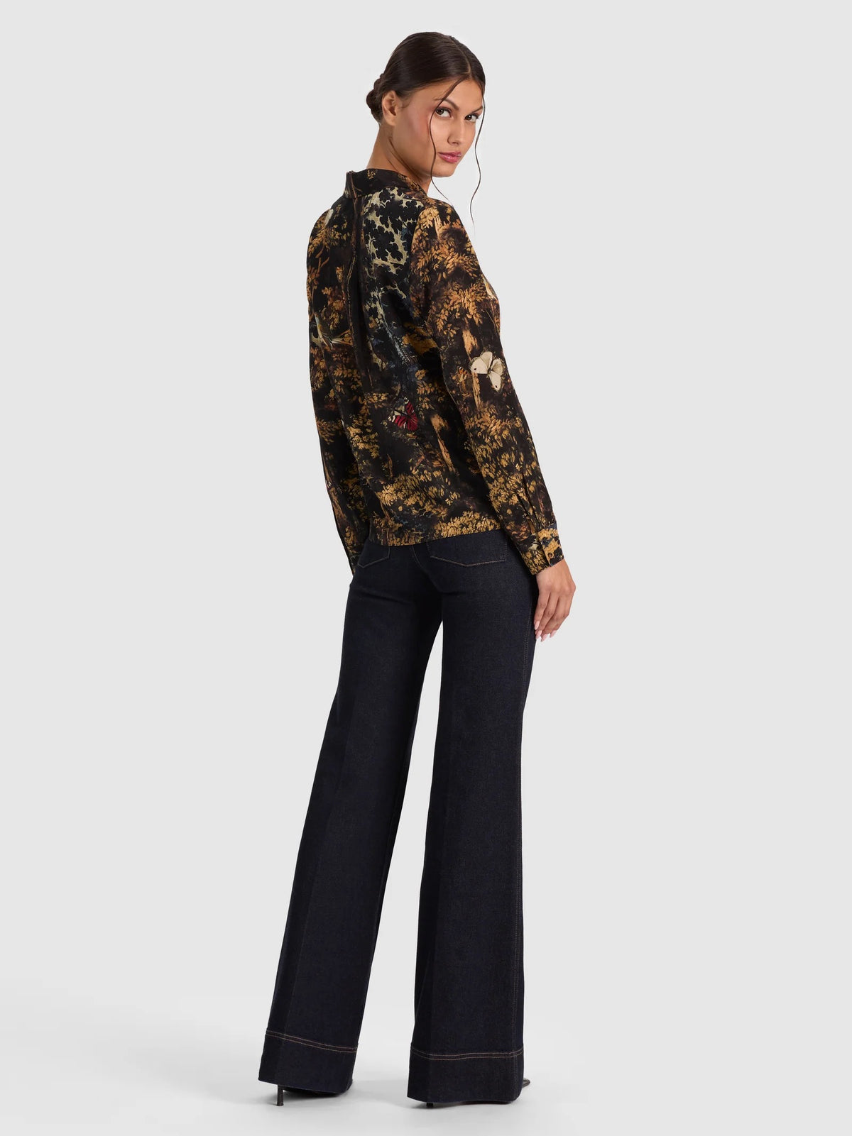 Alice + Olivia - Women - Wistful Woods Willa Silk Blouse