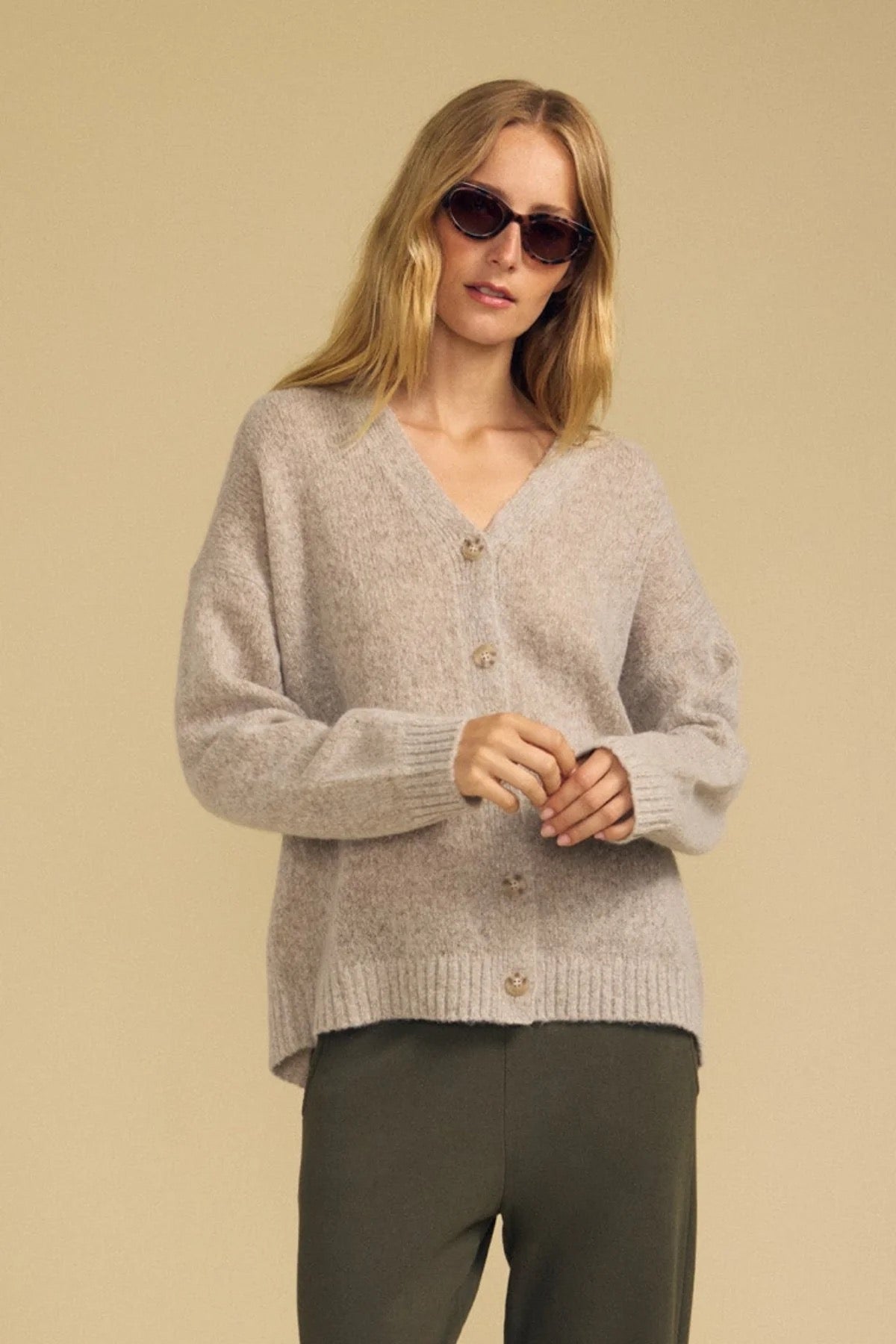 Velvet By Spencer & Graham - Women - Oatmeal Lea Cardigan