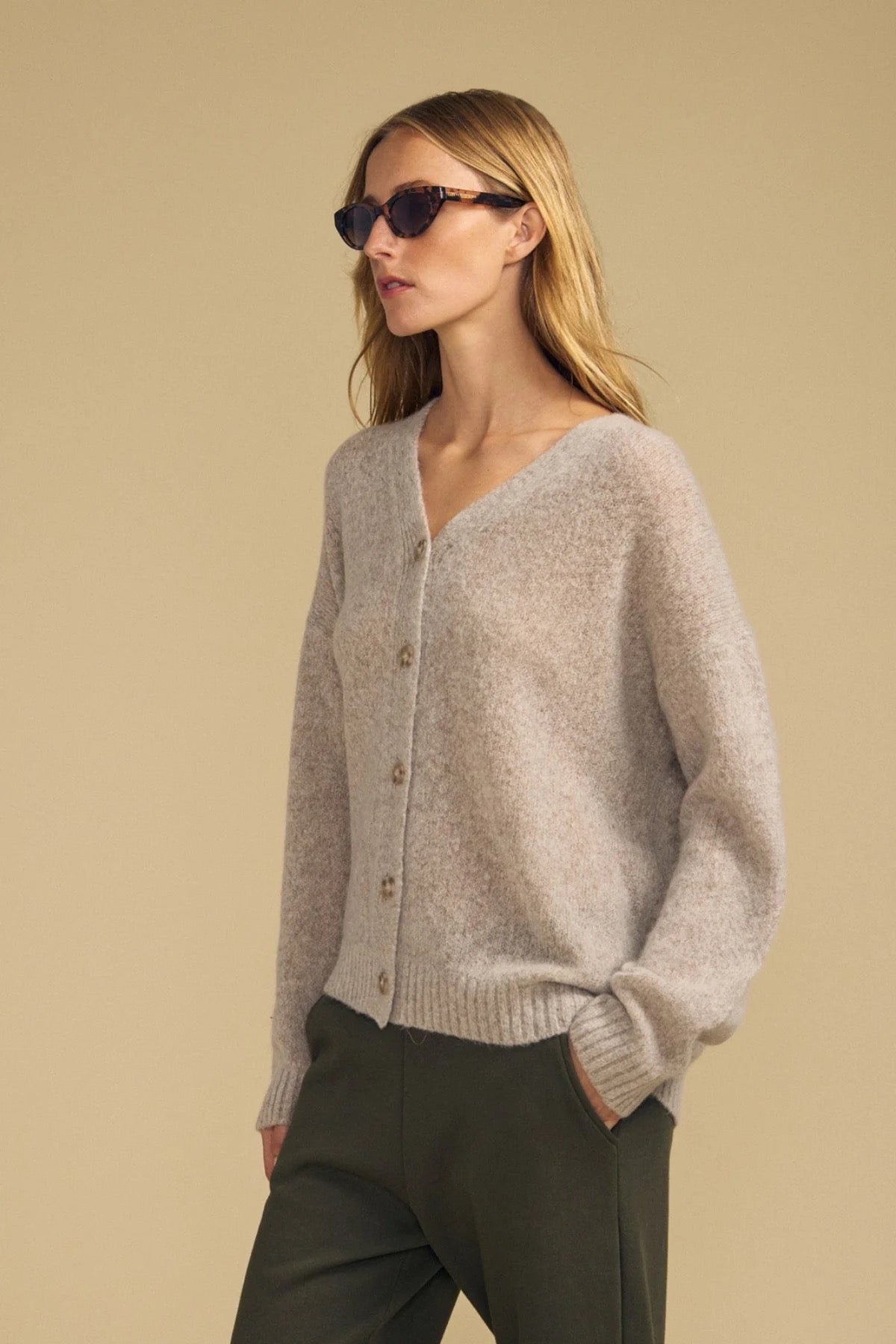 Velvet By Spencer & Graham - Women - Oatmeal Lea Cardigan