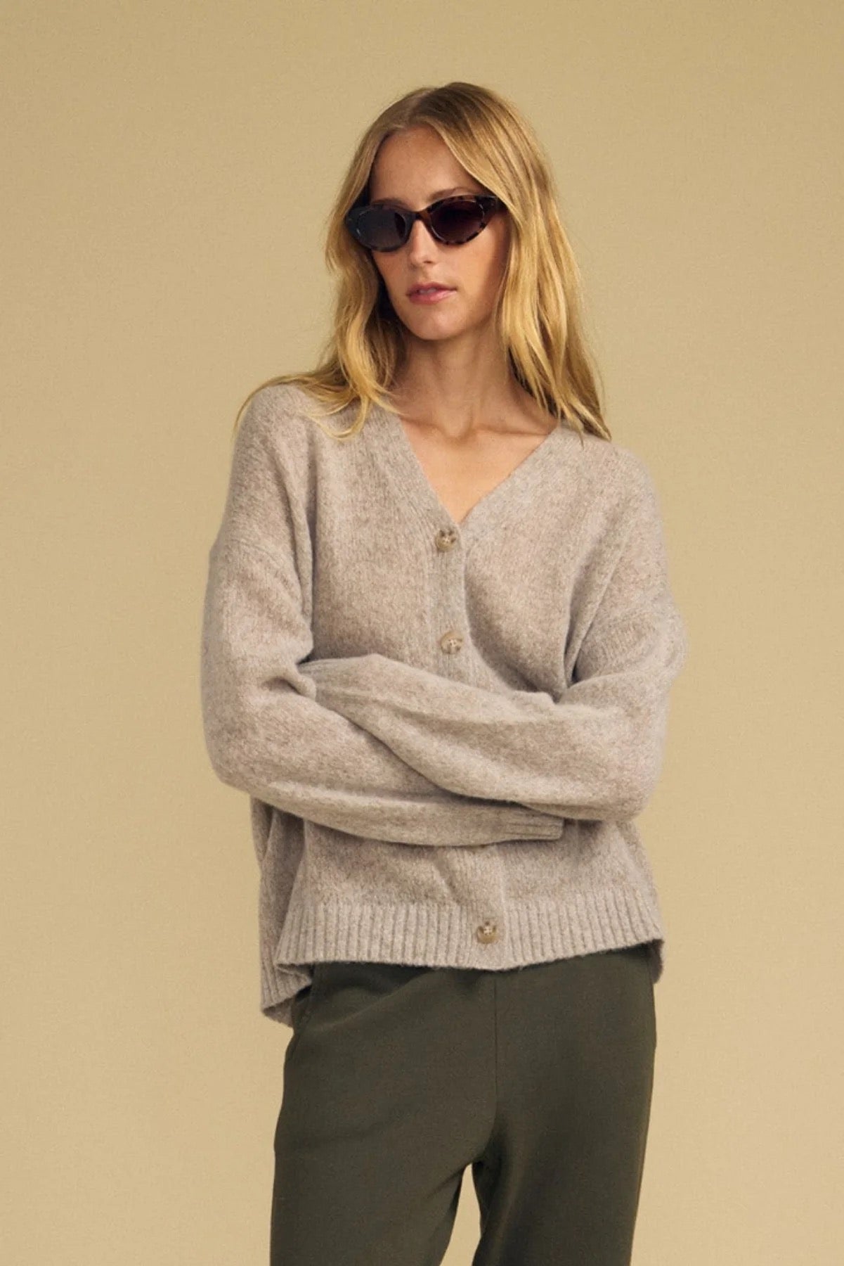 Velvet By Spencer & Graham - Women - Oatmeal Lea Cardigan