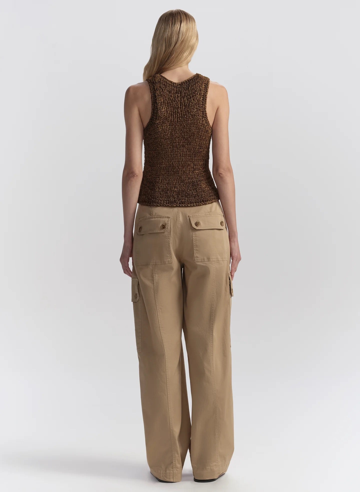 ALC -Women - Canyon Dust Nelly Open Knit Tank