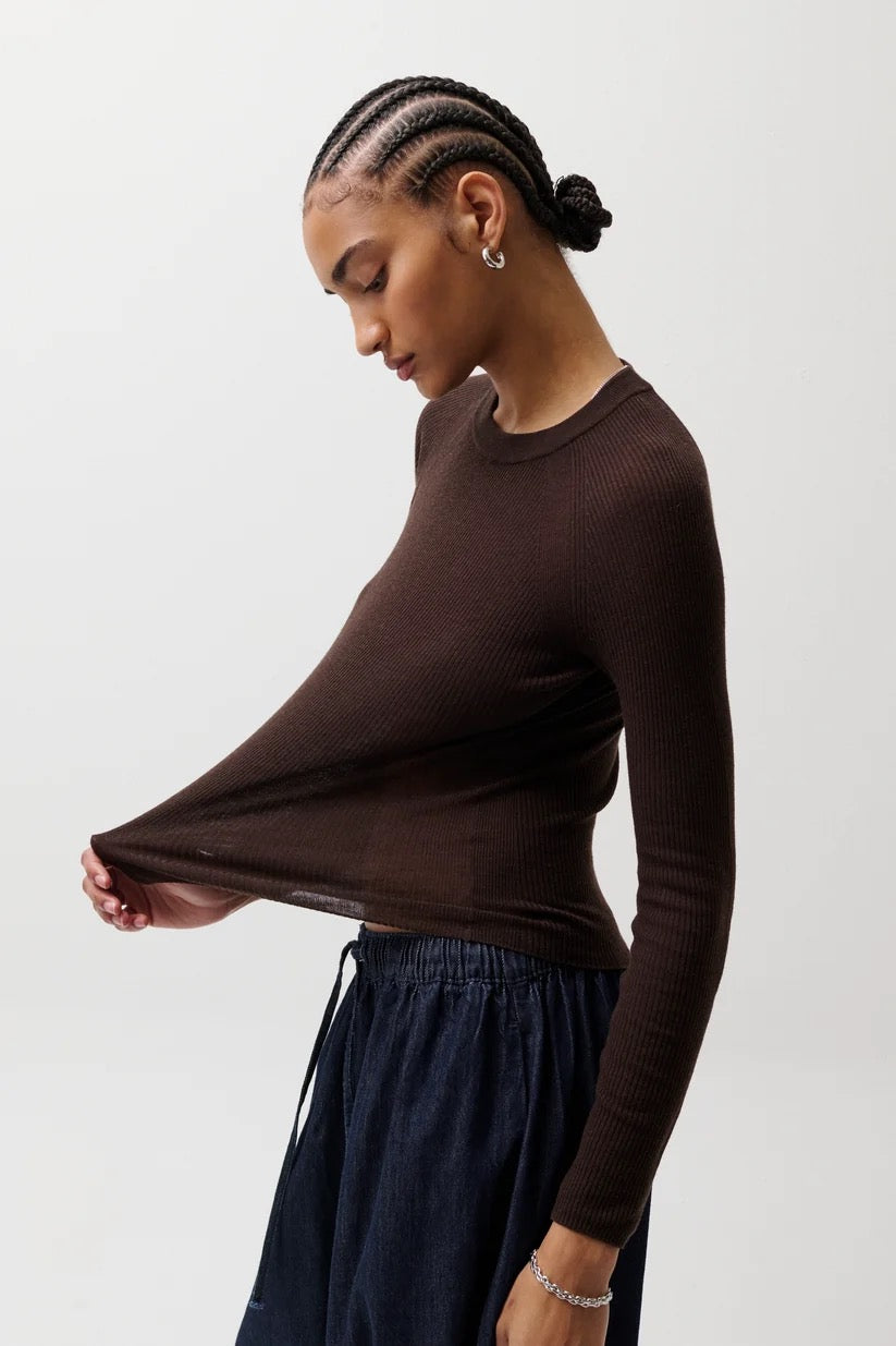 Pistola - Women - Mocha Juno Feather Weight Sweater