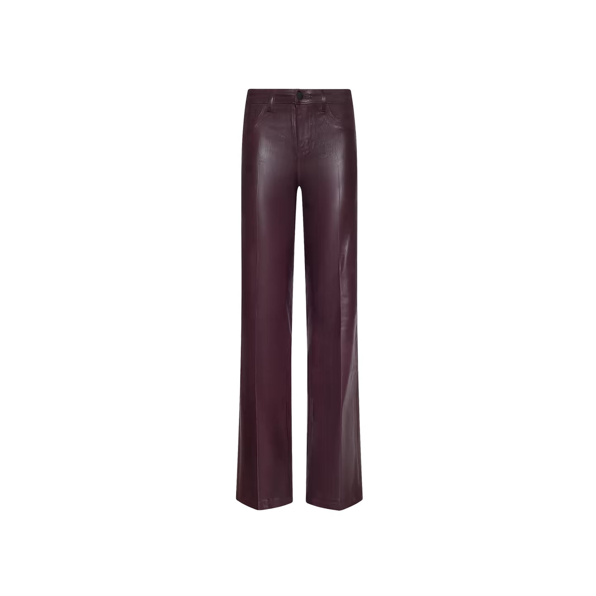 L'AGENCE - Women -  Sangria Clayton Coated Wide-Leg Jean